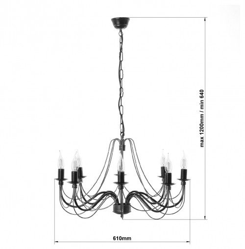 Люстра «Изабелла» 30308 (2016)